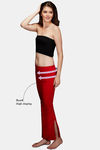 Zivame All Day Slit Mermaid Saree Shapewear - Red — thumbnail 2